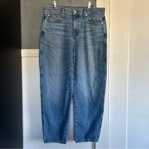 AYR “The Beat Drop” Relaxed Fit Blue barrel Jeans